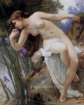 香り高いアイリス イタリア人女性のヌード ピエロ・デラ・フランチェスカ Oil Paintings